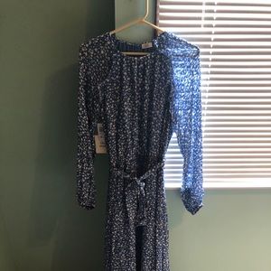 Aritzia little moon full length chiffon dress